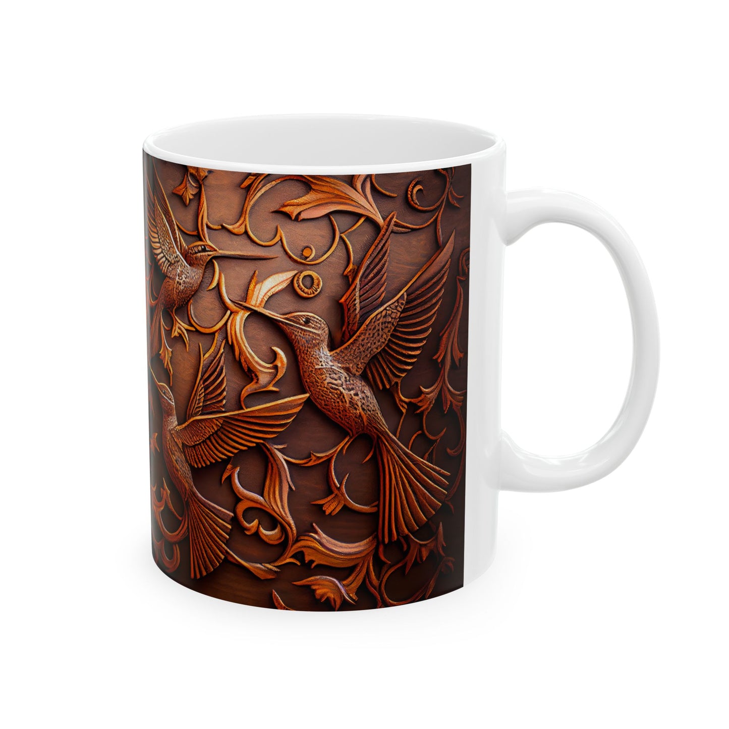 Ceramic Mug, (11oz,)