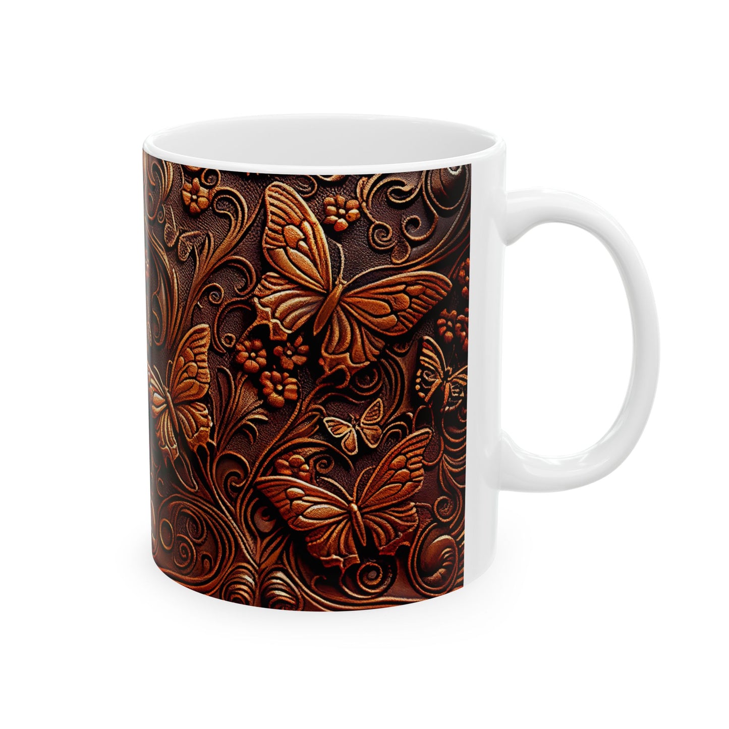 JAFFIRMATIONS, Custom ceramic11oz designer coffee and tea cups