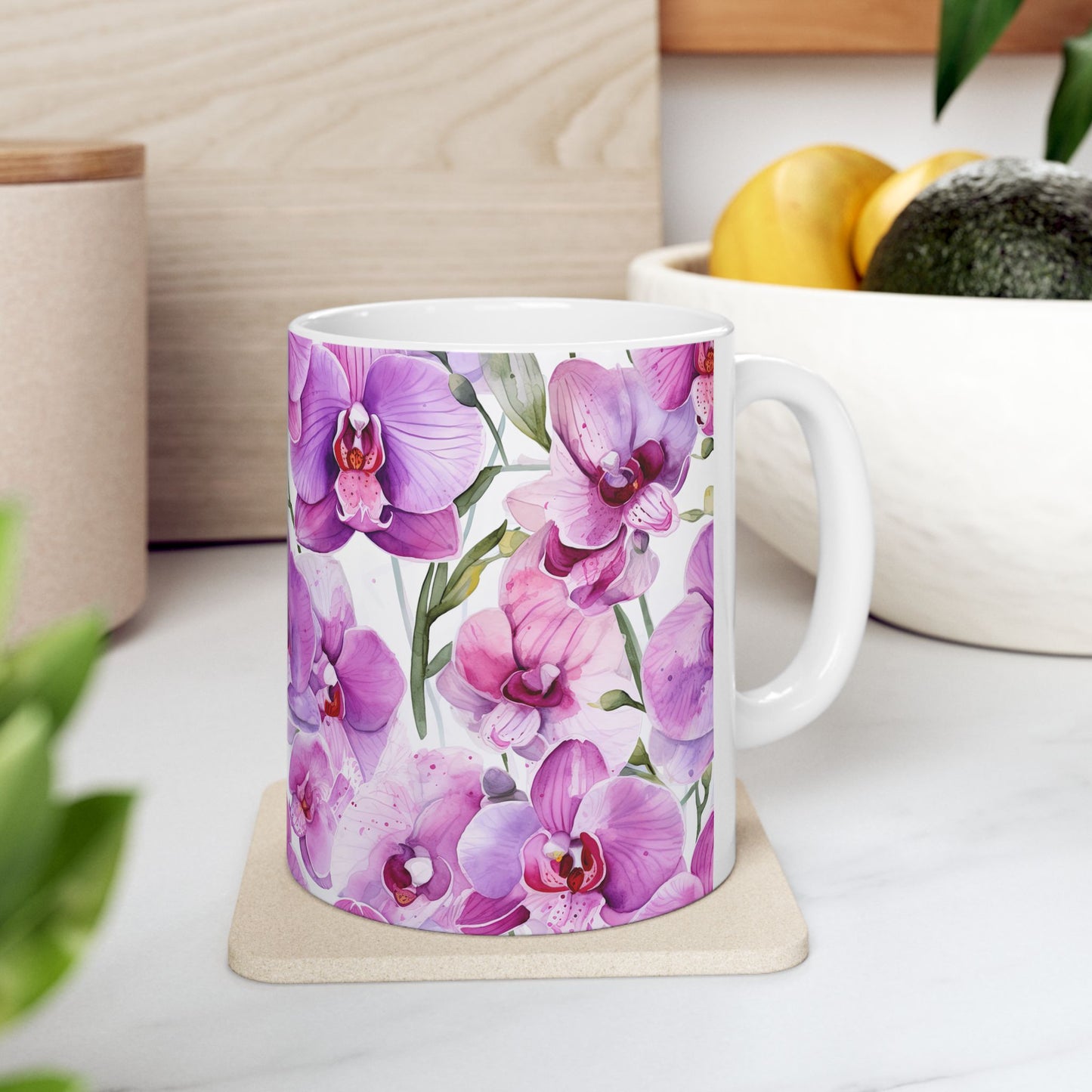 Ceramic Mug, (11oz )