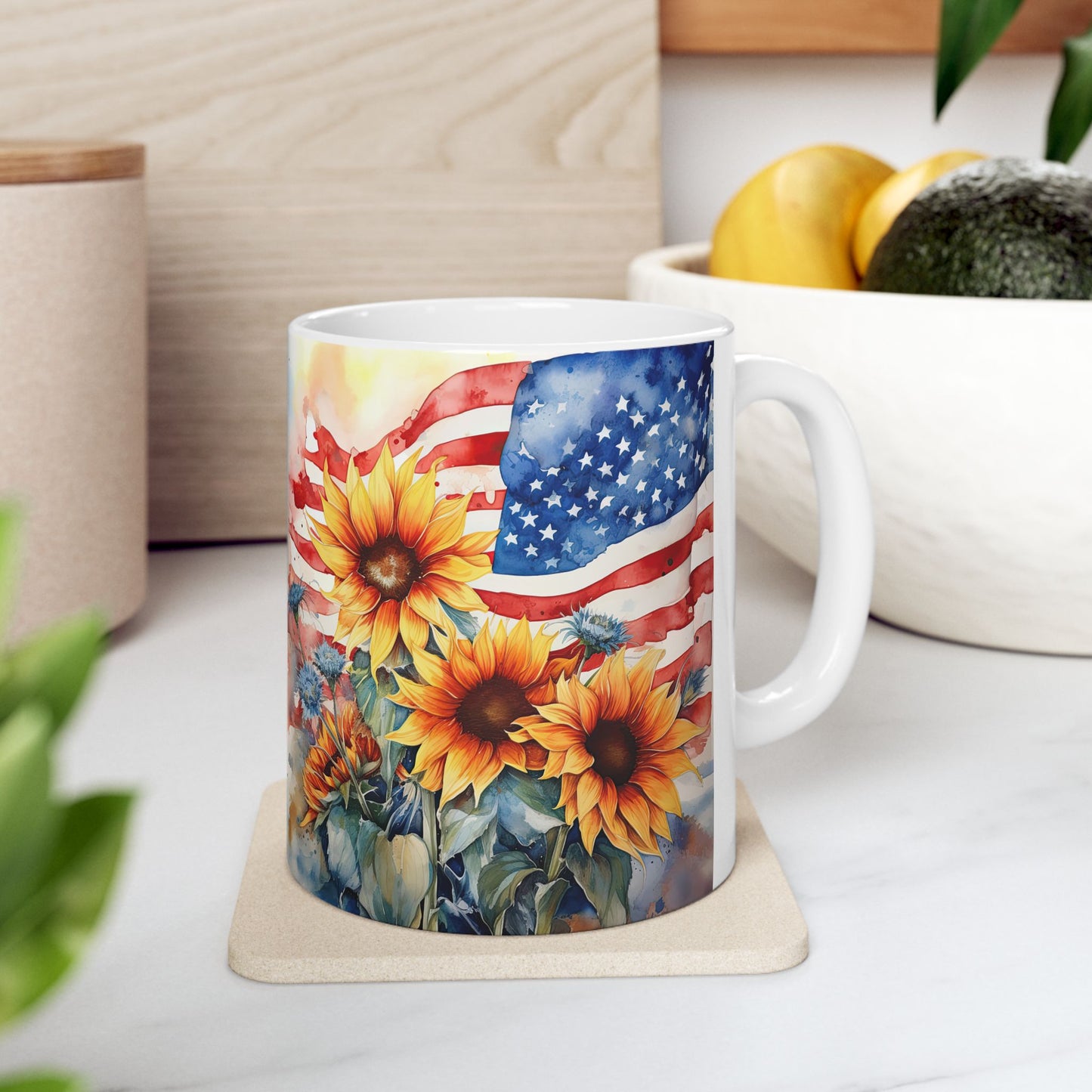 Ceramic Mug, (11oz, )