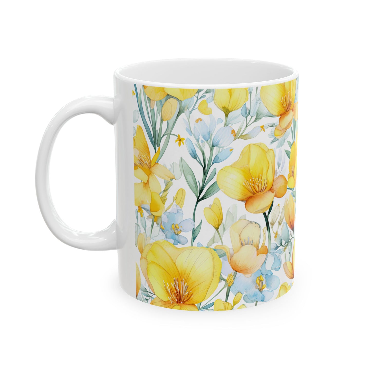 Ceramic Mug, (11oz, )