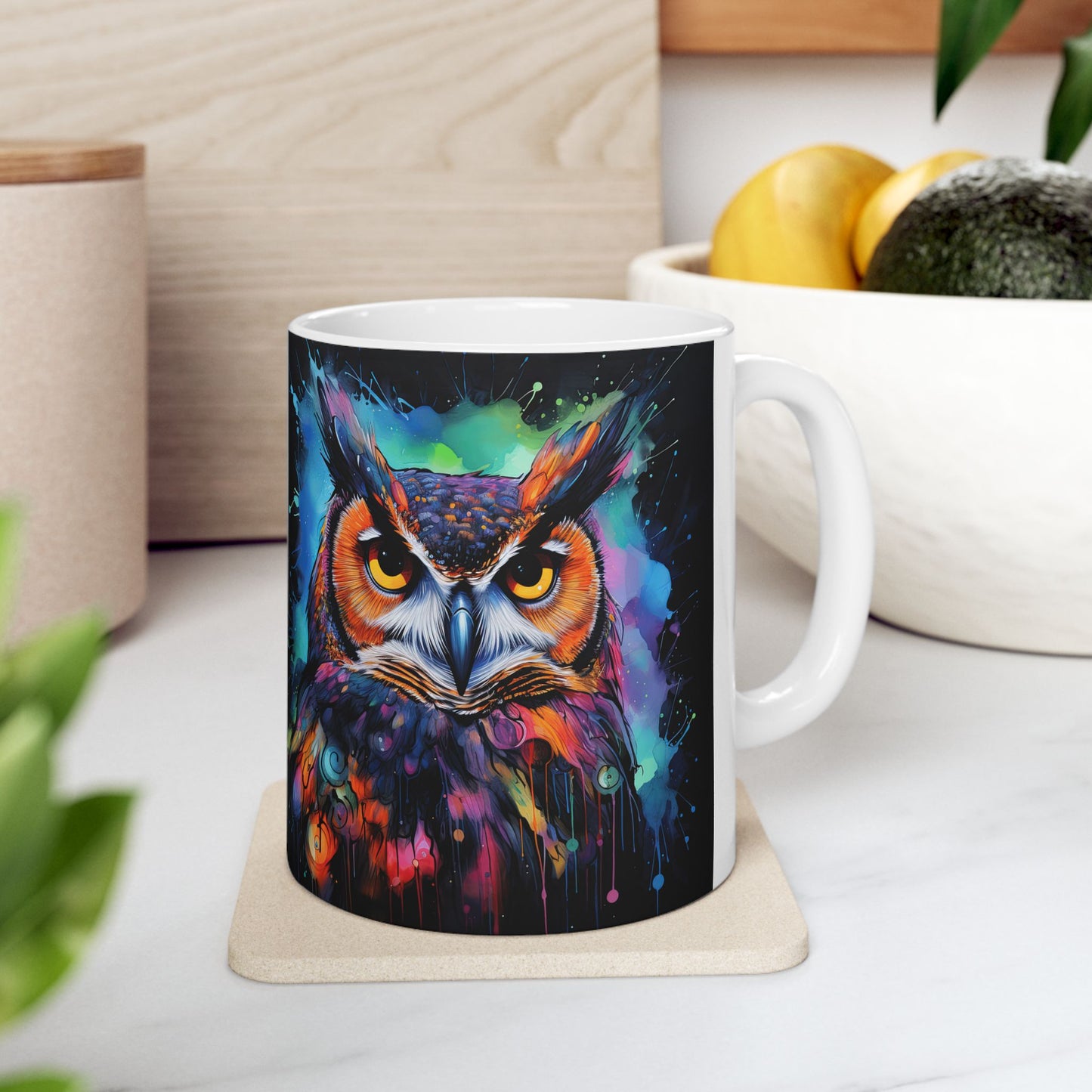 Ceramic Mug, (11oz, )