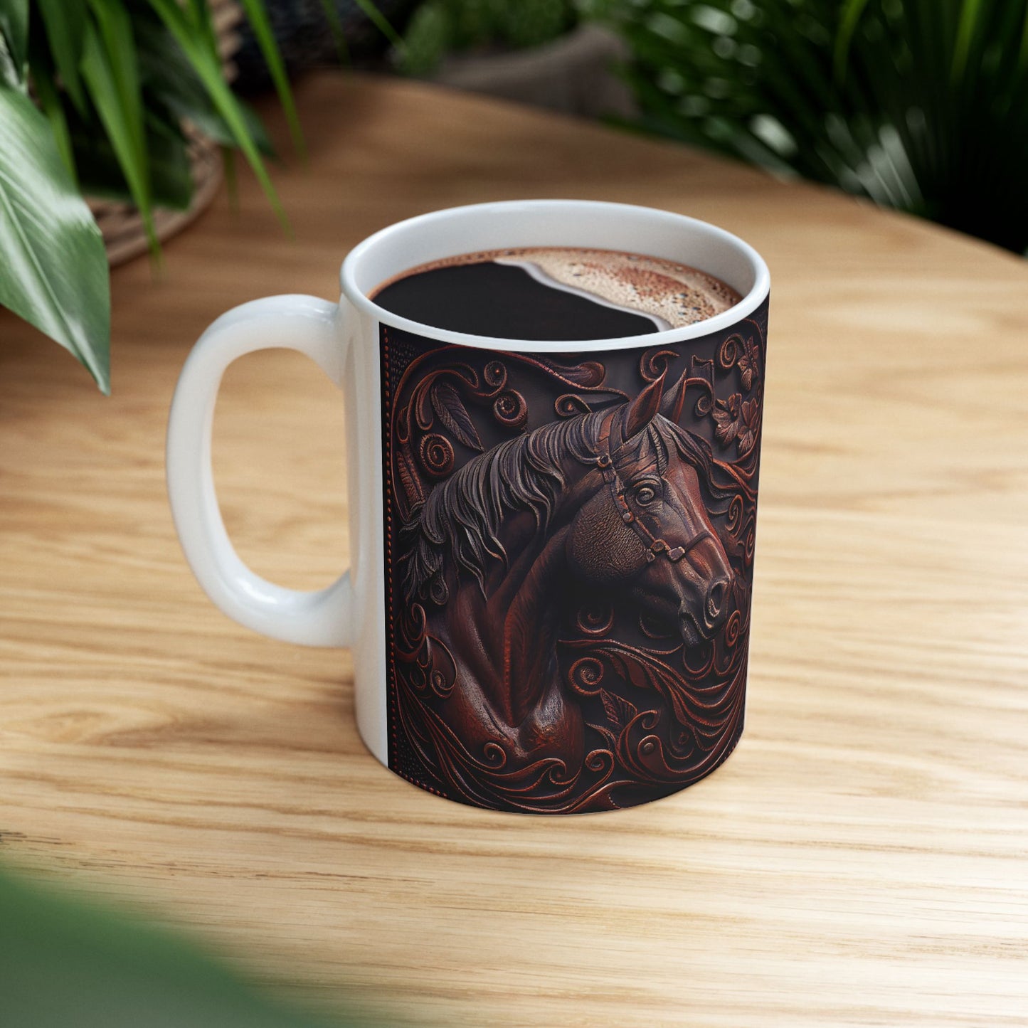 Ceramic Mug, (11oz,)