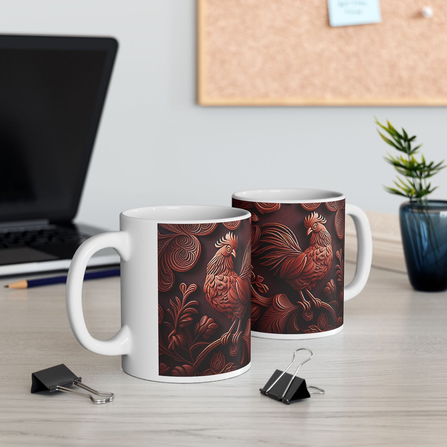 Ceramic Mug, (11oz,)