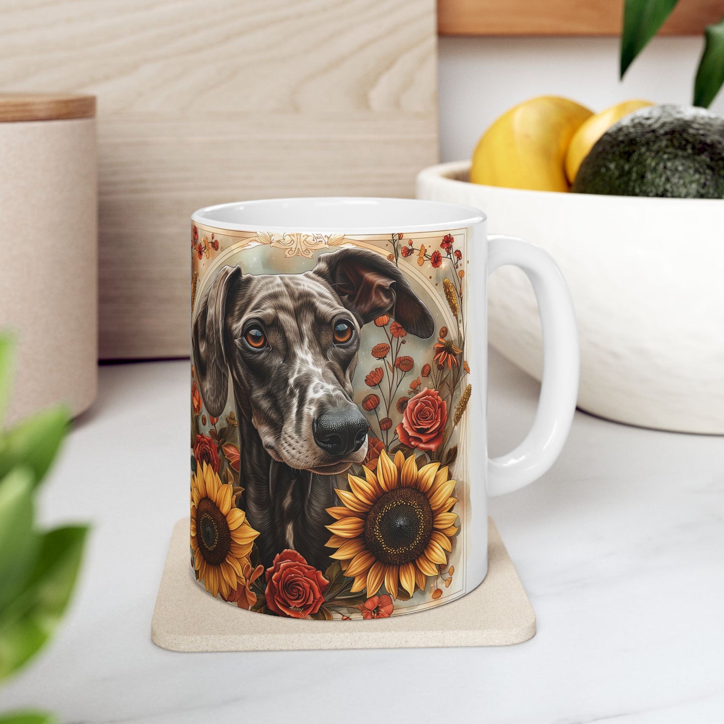 Ceramic Mug, (11oz)