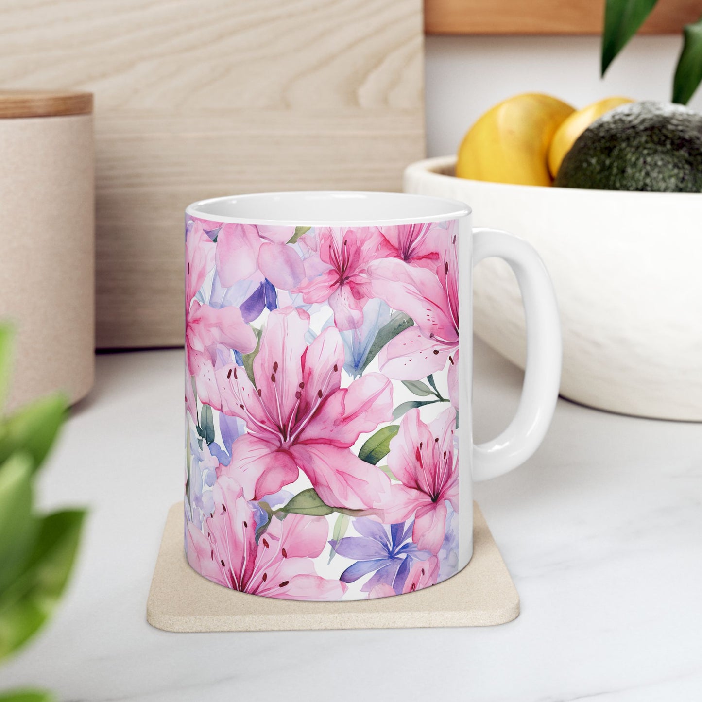 JAFFIRMATIONS, Custom ceramic11oz designer coffee and tea cups