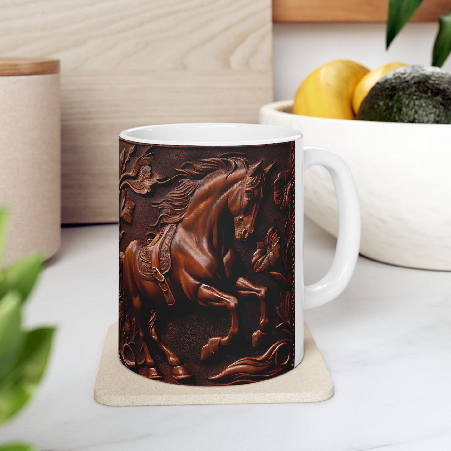 Ceramic Mug, (11oz,)