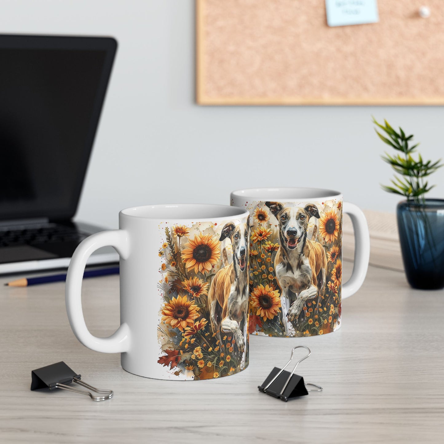 Ceramic Mug, (11oz,)