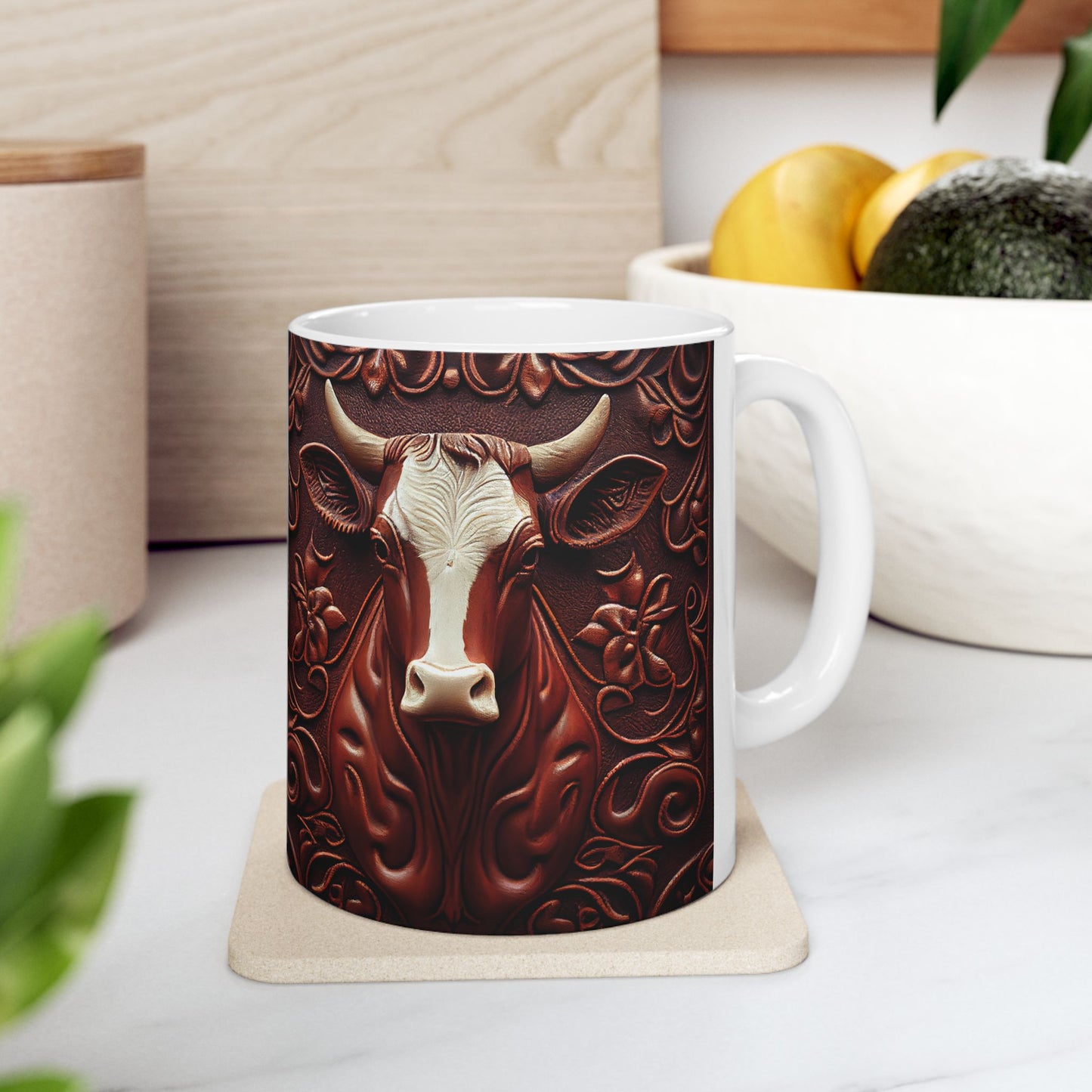 Ceramic Mug, (11oz,)