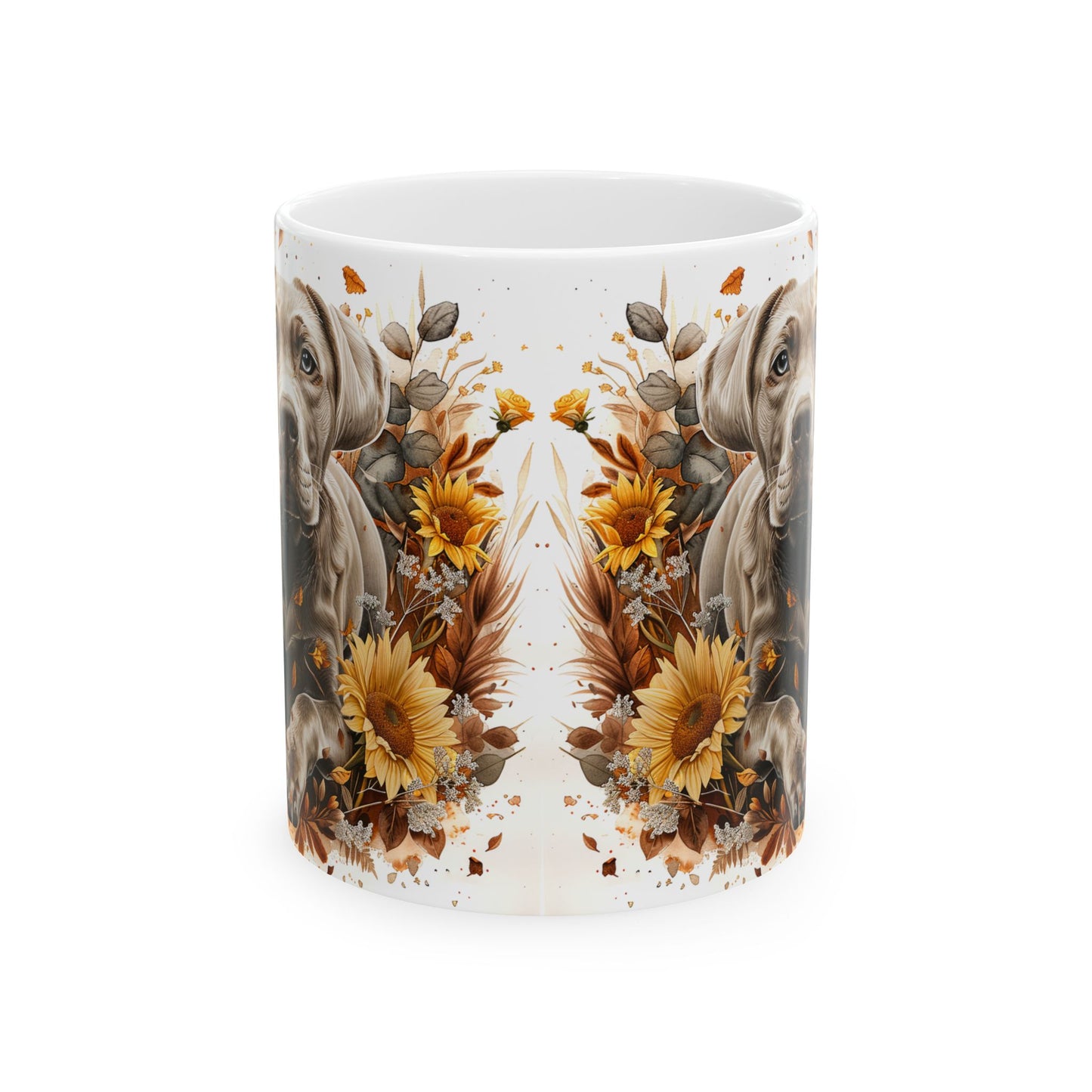 Ceramic Mug, (11oz,)