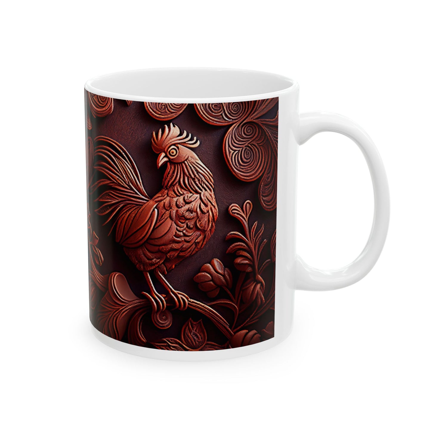 Ceramic Mug, (11oz,)