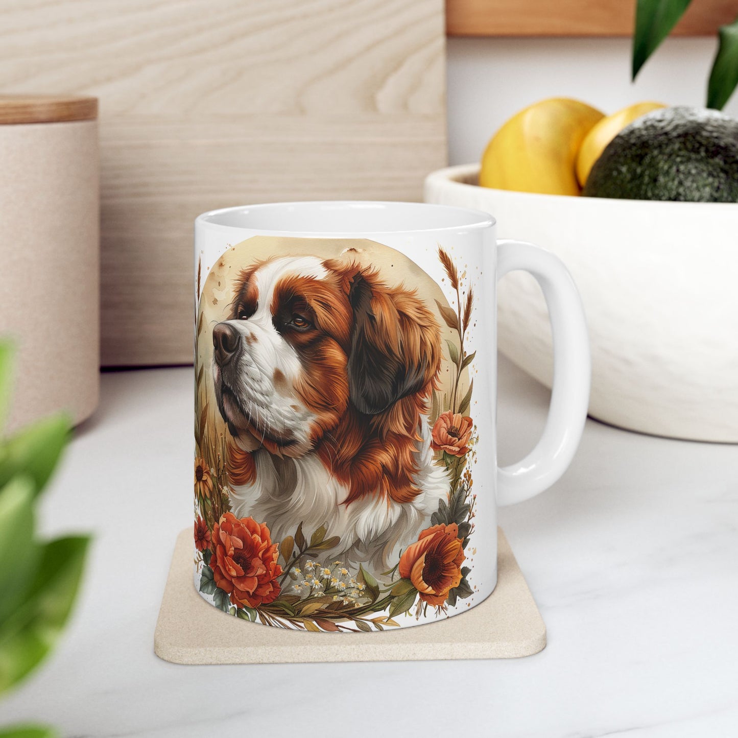 Ceramic Mug, (11oz,)