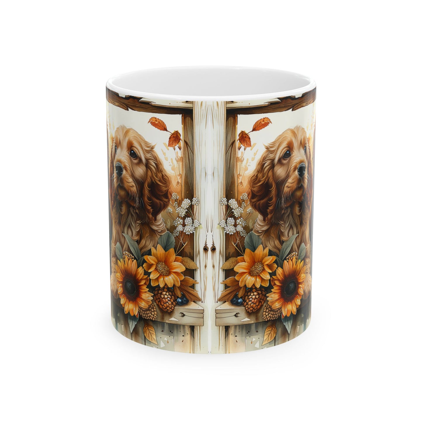 Ceramic Mug, (11oz,)