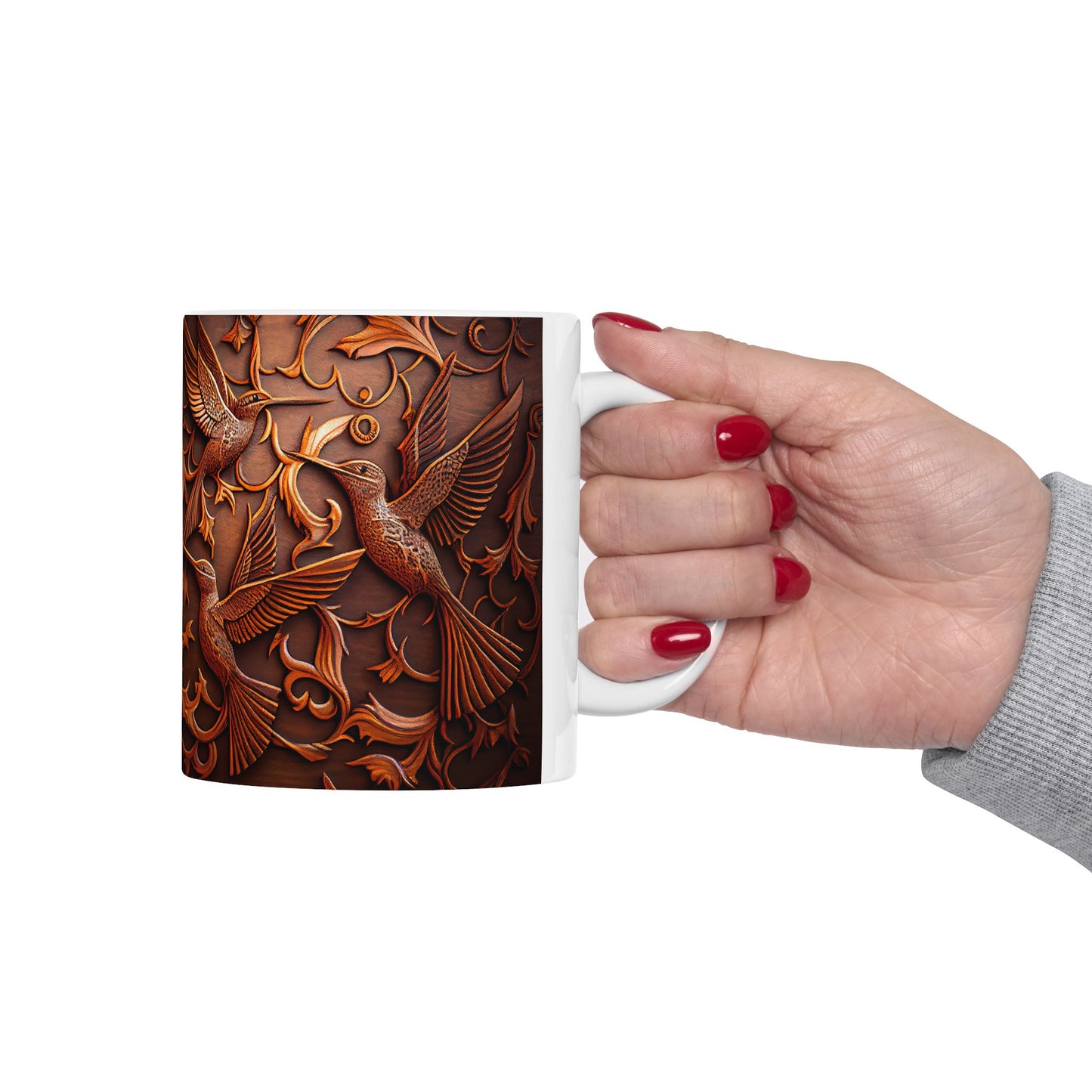 Ceramic Mug, (11oz,)