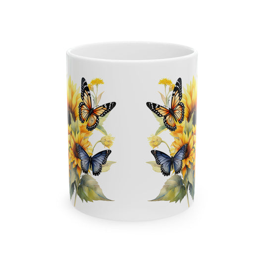 Ceramic Mug, (11oz, )