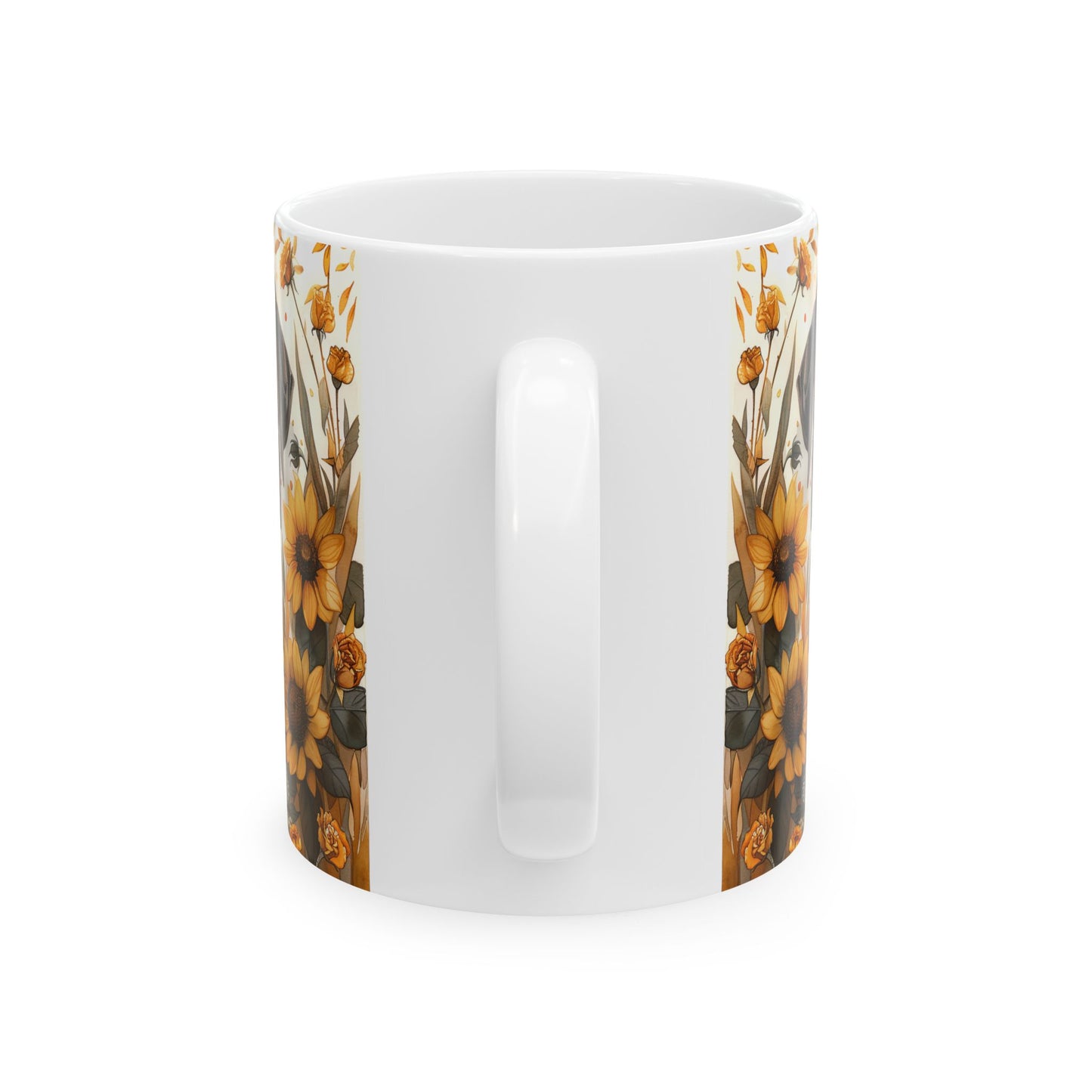 Ceramic Mug, (11oz,)