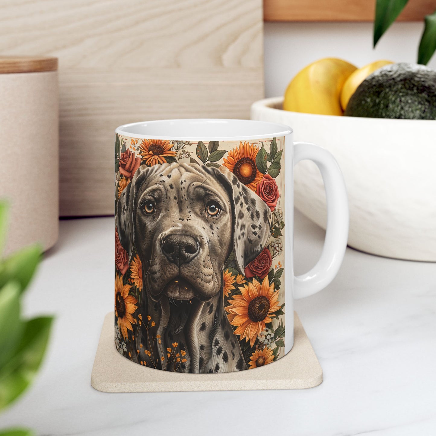 Ceramic Mug, (11oz,)