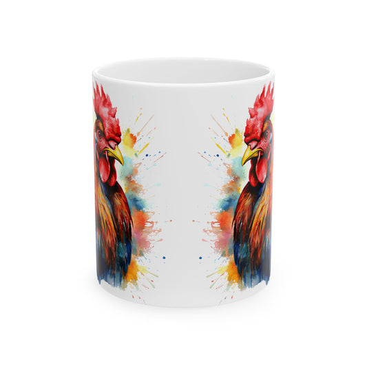 Ceramic Mug, (11oz, )