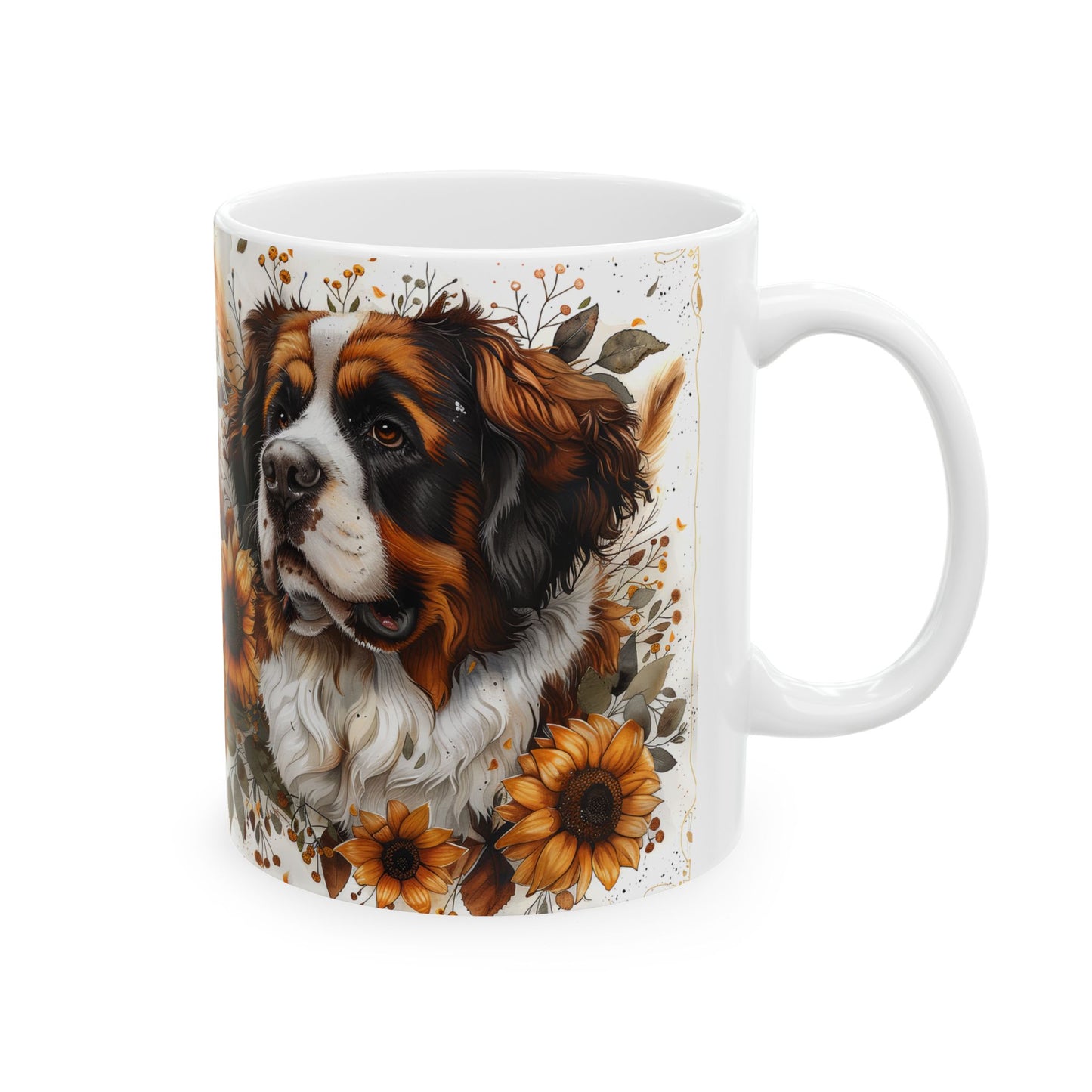 Ceramic Mug, (11oz,)