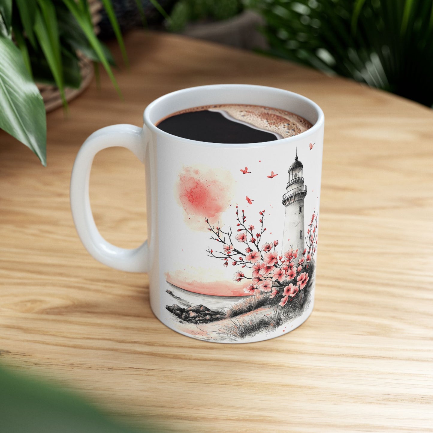 JAFFIRMATIONS, Custom ceramic11oz designer coffee and tea cups