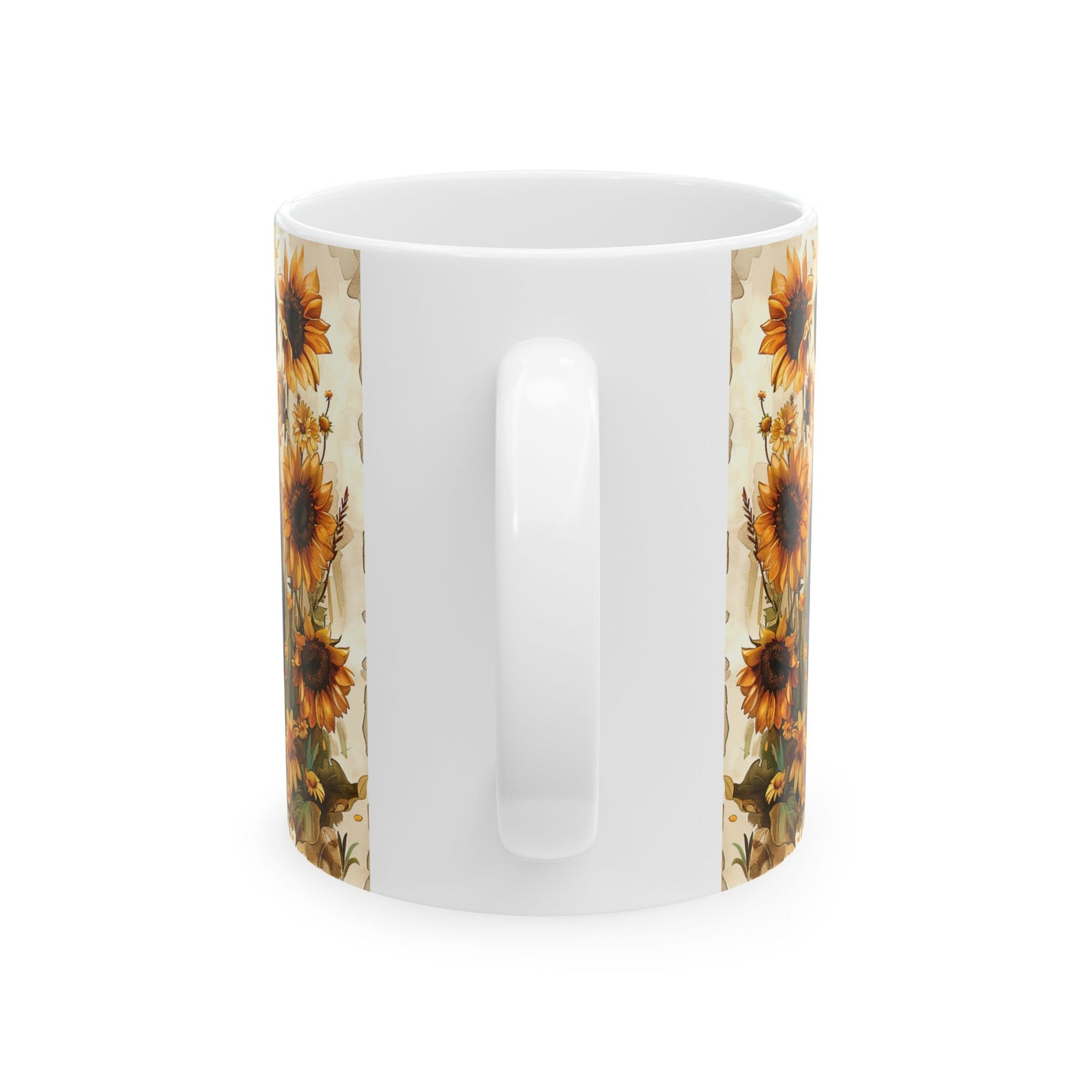 Ceramic Mug, (11oz,)