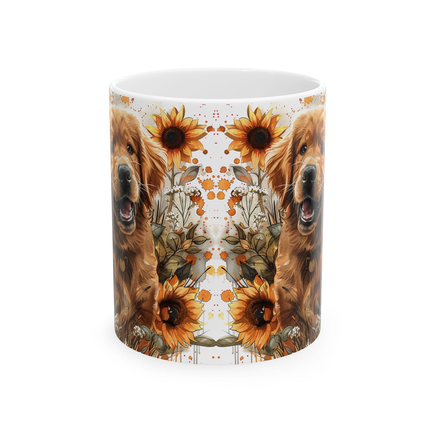 Ceramic Mug, (11oz,)