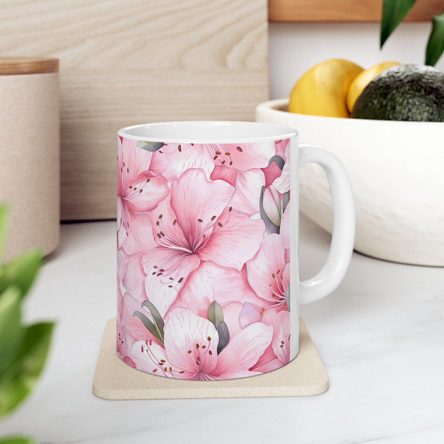 JAFFIRMATIONS, Custom ceramic11oz designer coffee and tea cups