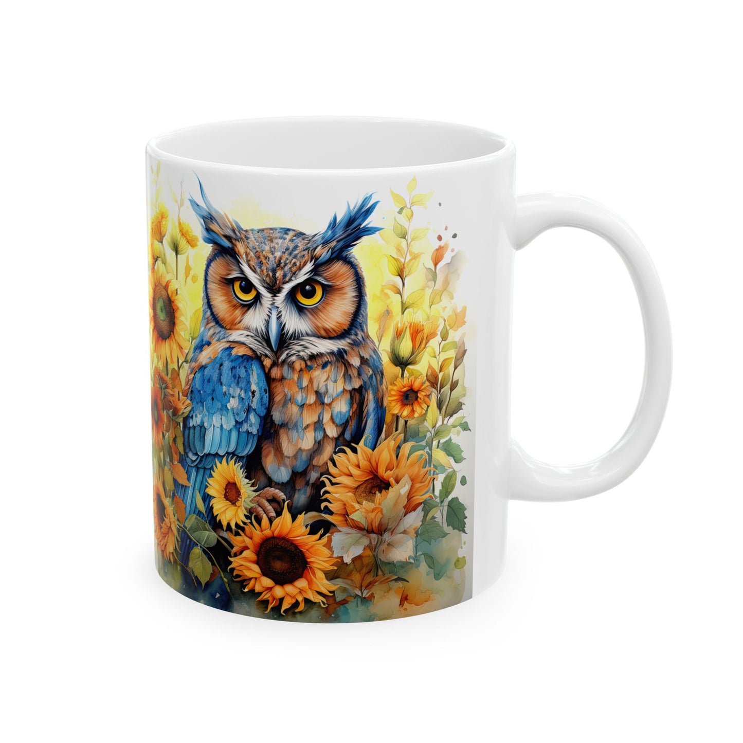 Ceramic Mug, (11oz, )