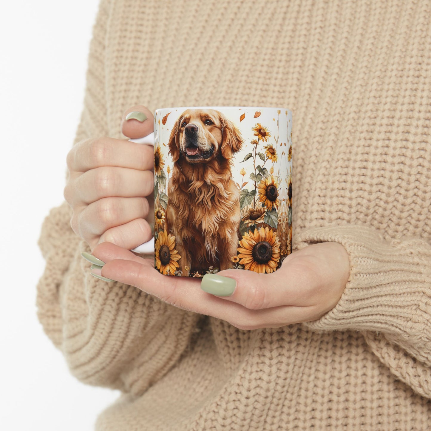 Ceramic Mug, (11oz,)