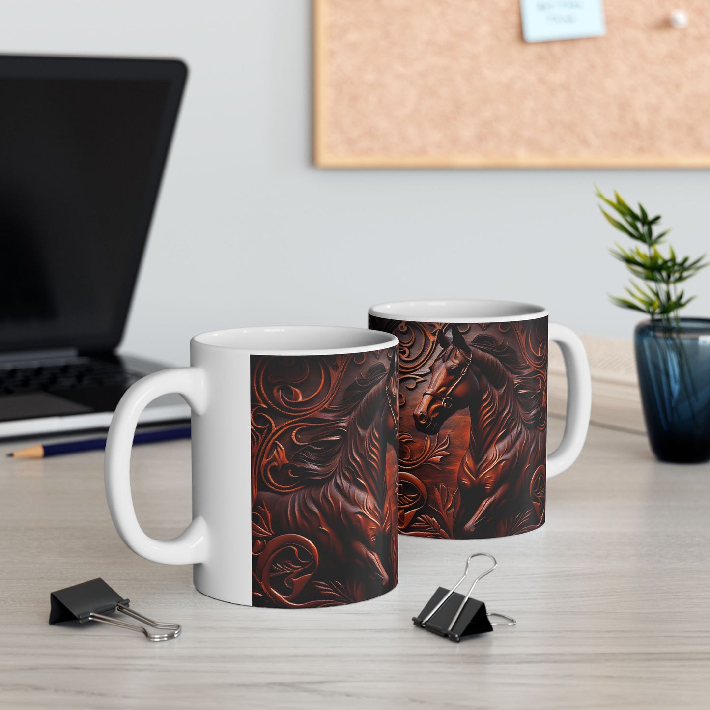 Ceramic Mug, (11oz,)