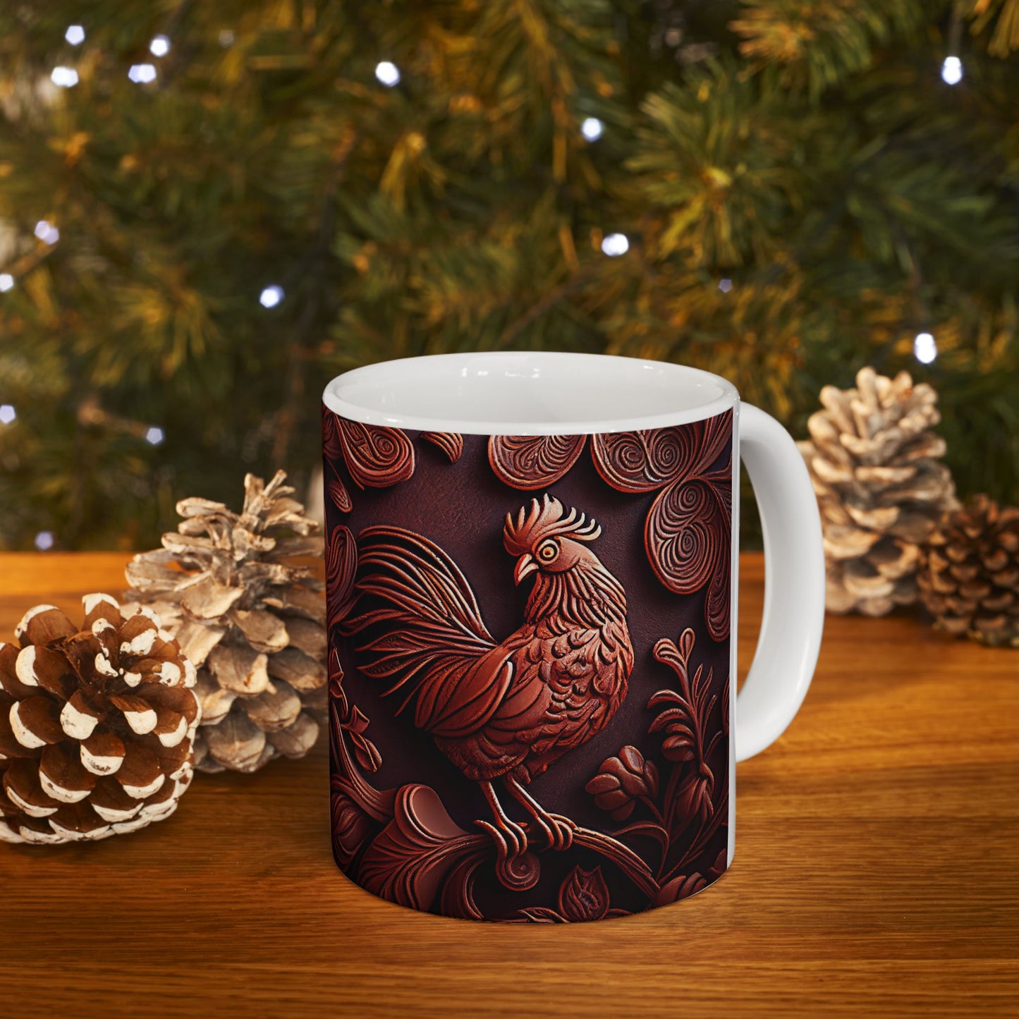 JAFFIRMATIONS, Custom ceramic11oz designer coffee and tea cups