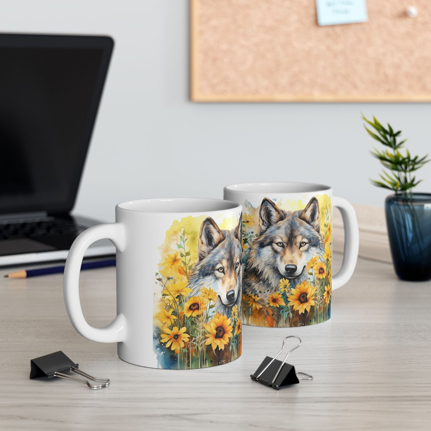 Ceramic Mug, (11oz, )