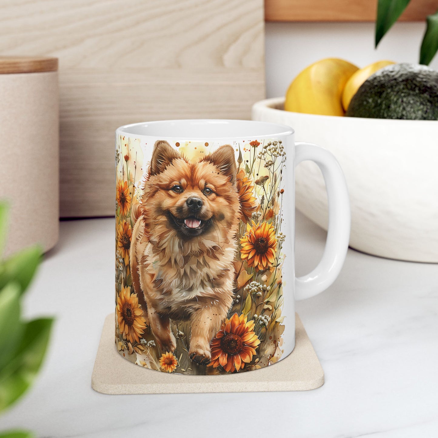 Ceramic Mug, (11oz, )