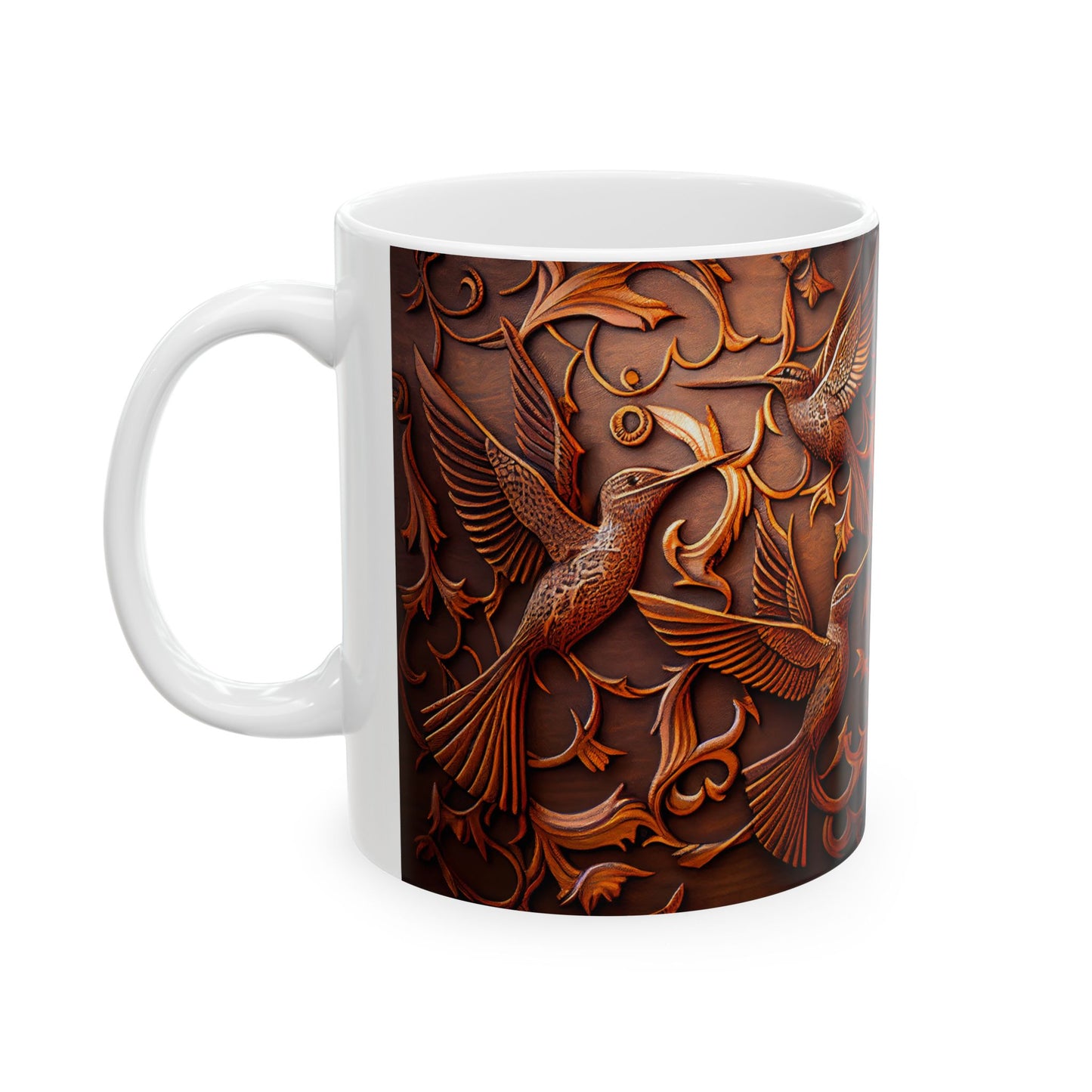 Ceramic Mug, (11oz,)