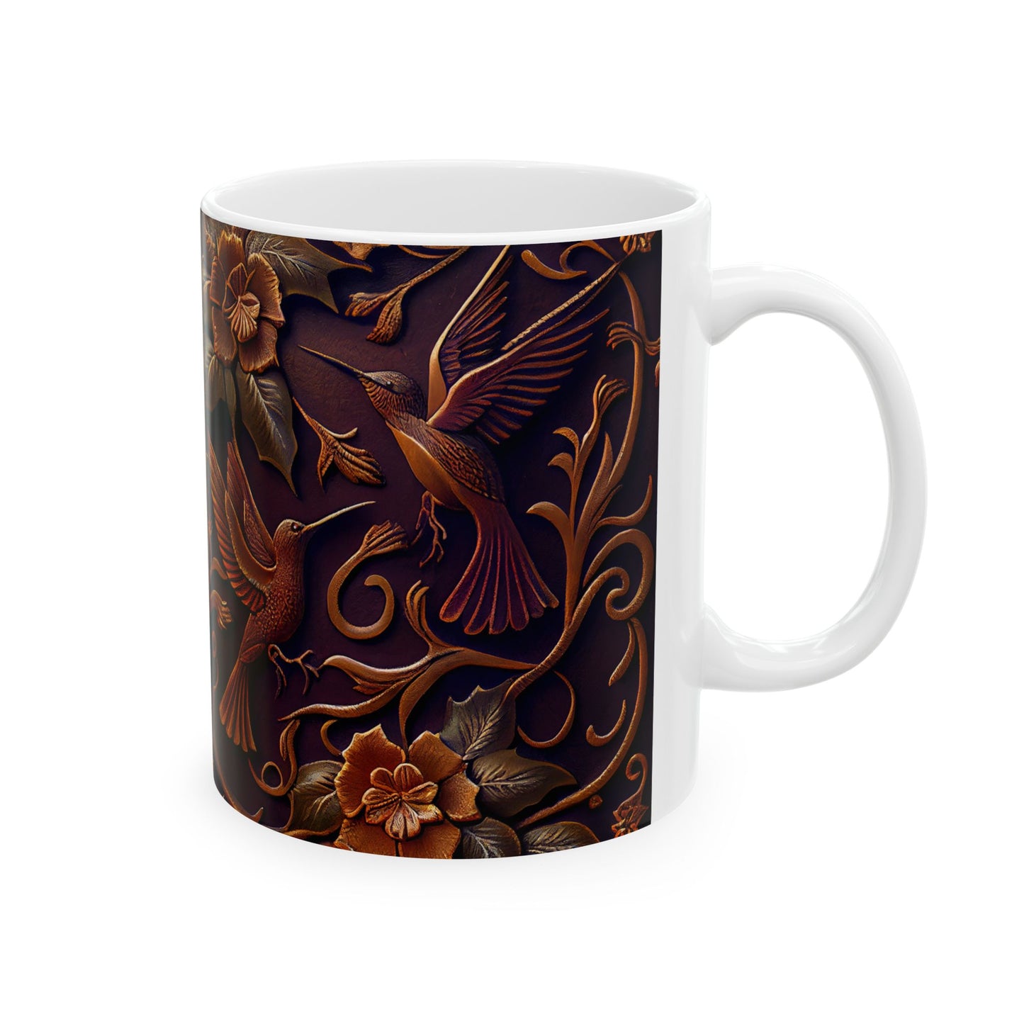 JAFFIRMATIONS, Custom ceramic11oz designer coffee and tea cups