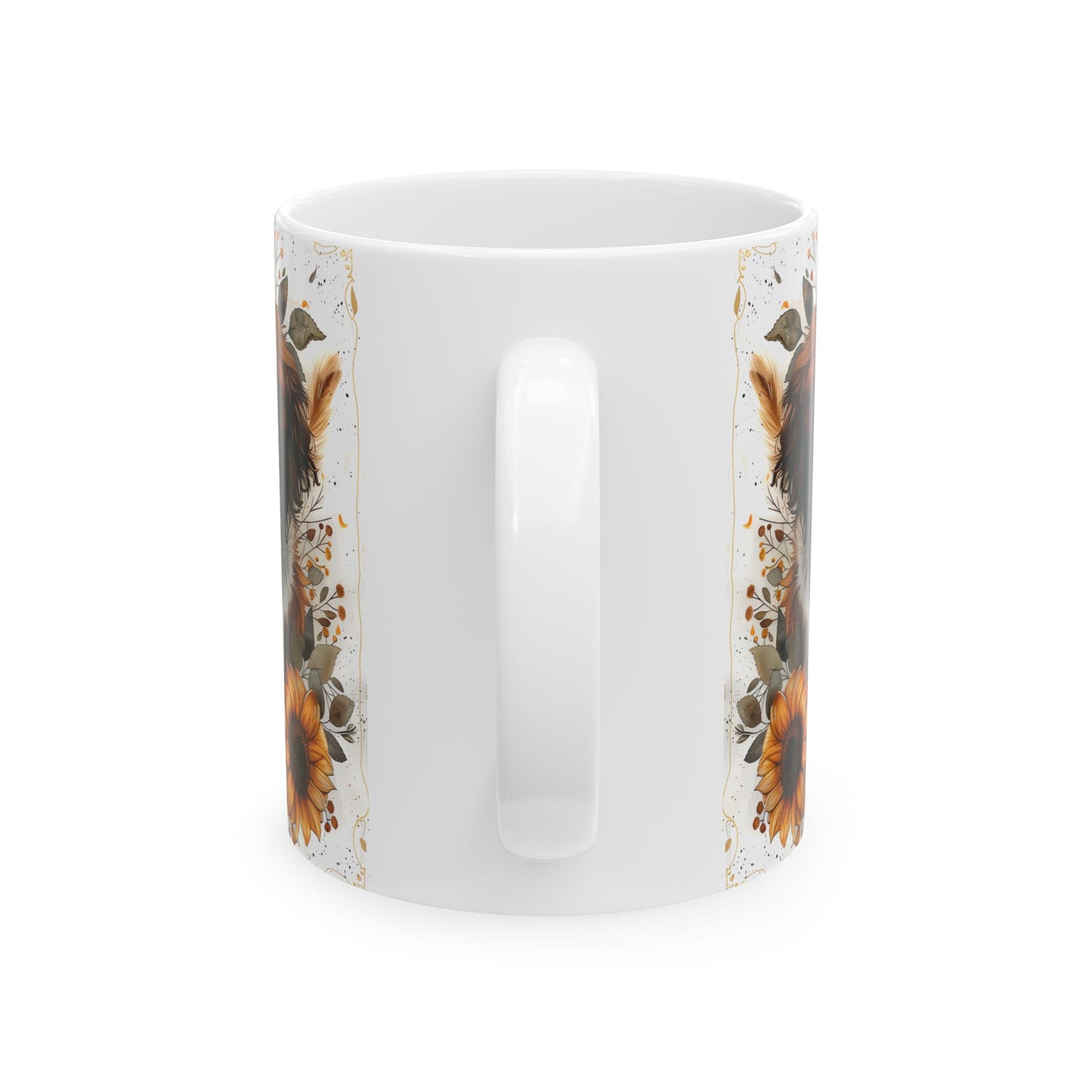 Ceramic Mug, (11oz,)