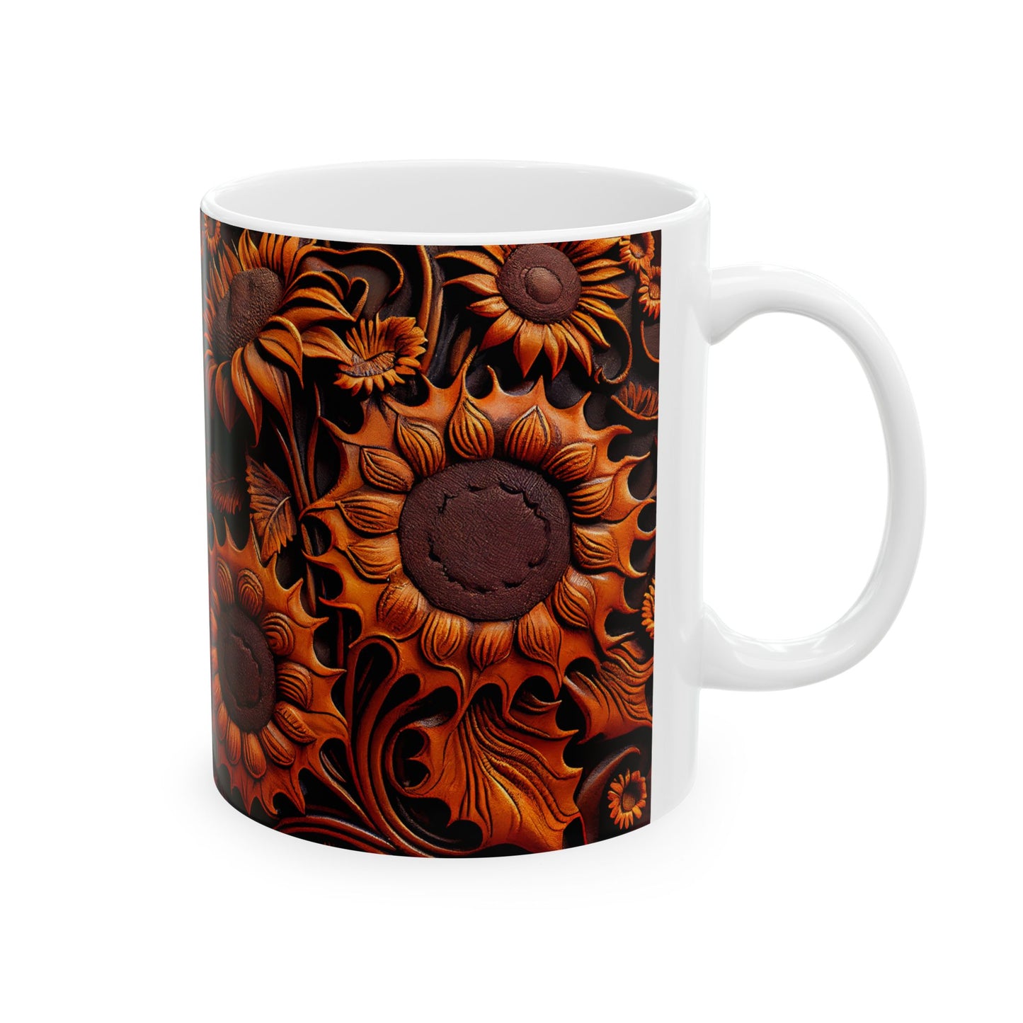 JAFFIRMATIONS, Custom ceramic11oz designer coffee and tea cups