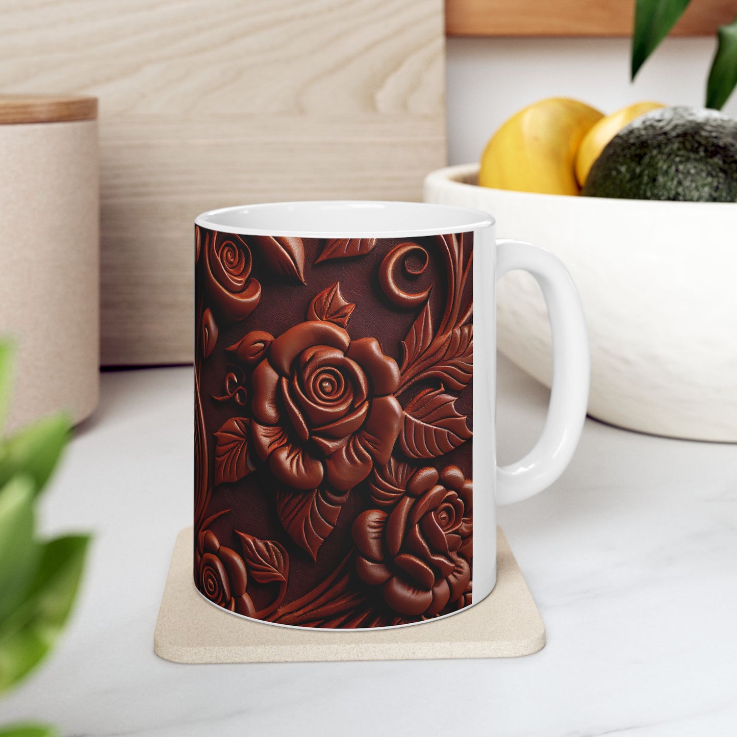 JAFFIRMATIONS, Custom ceramic11oz designer coffee and tea cups