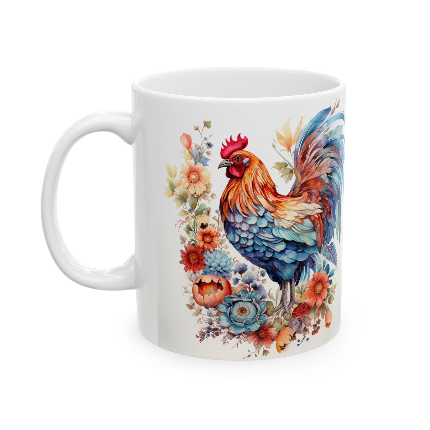 Ceramic Mug, (11oz, )