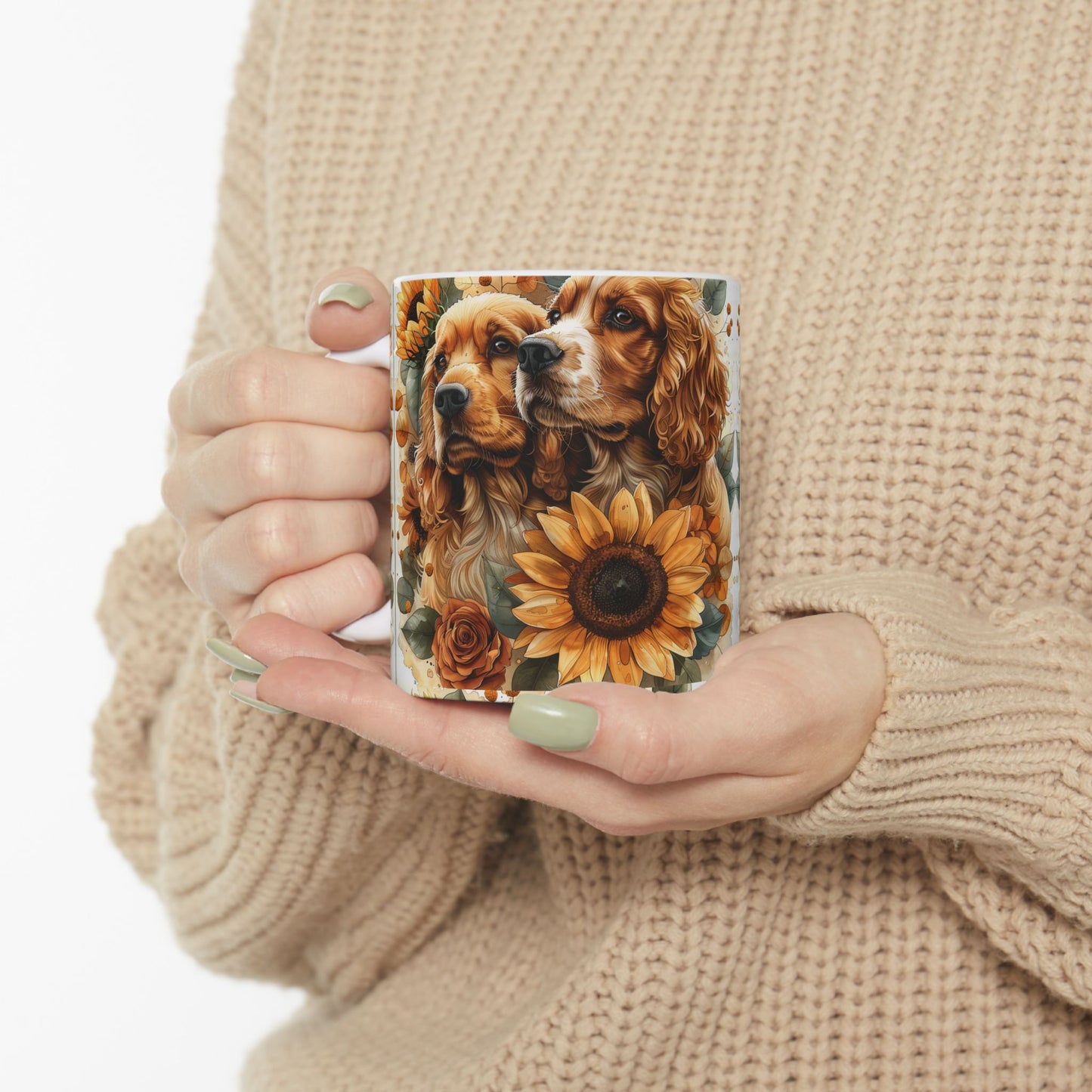 Ceramic Mug, (11oz,)