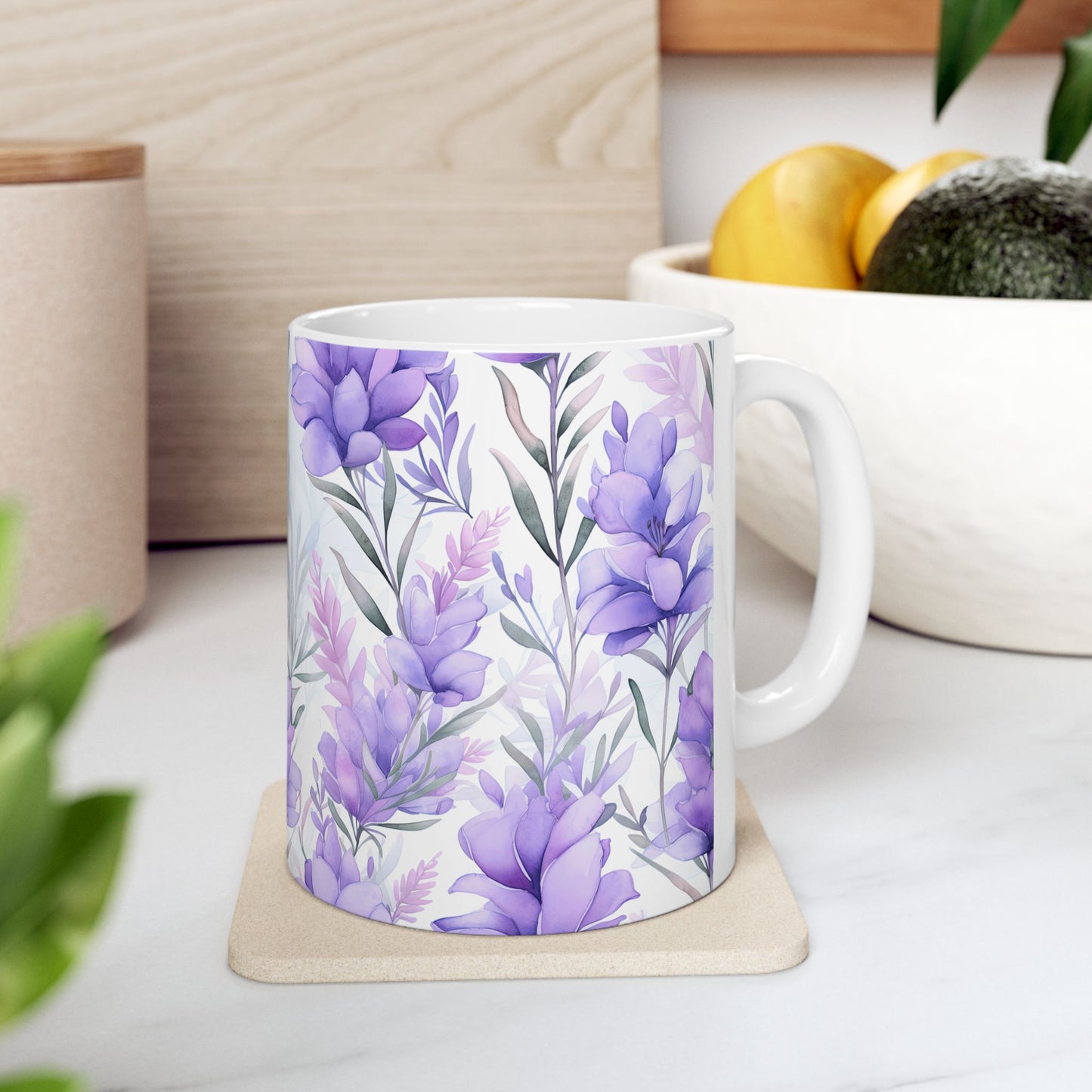 JAFFIRMATIONS, Custom ceramic11oz designer coffee and tea cups