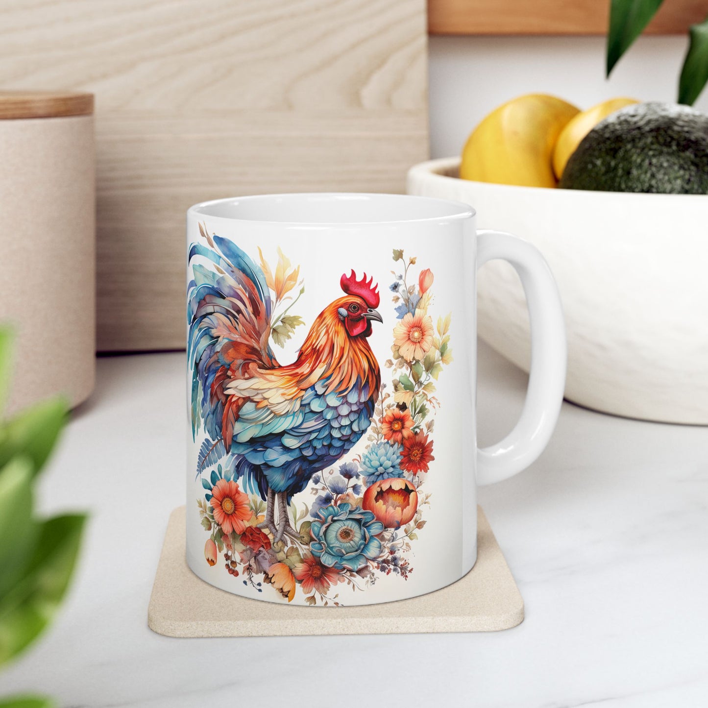 Ceramic Mug, (11oz, )