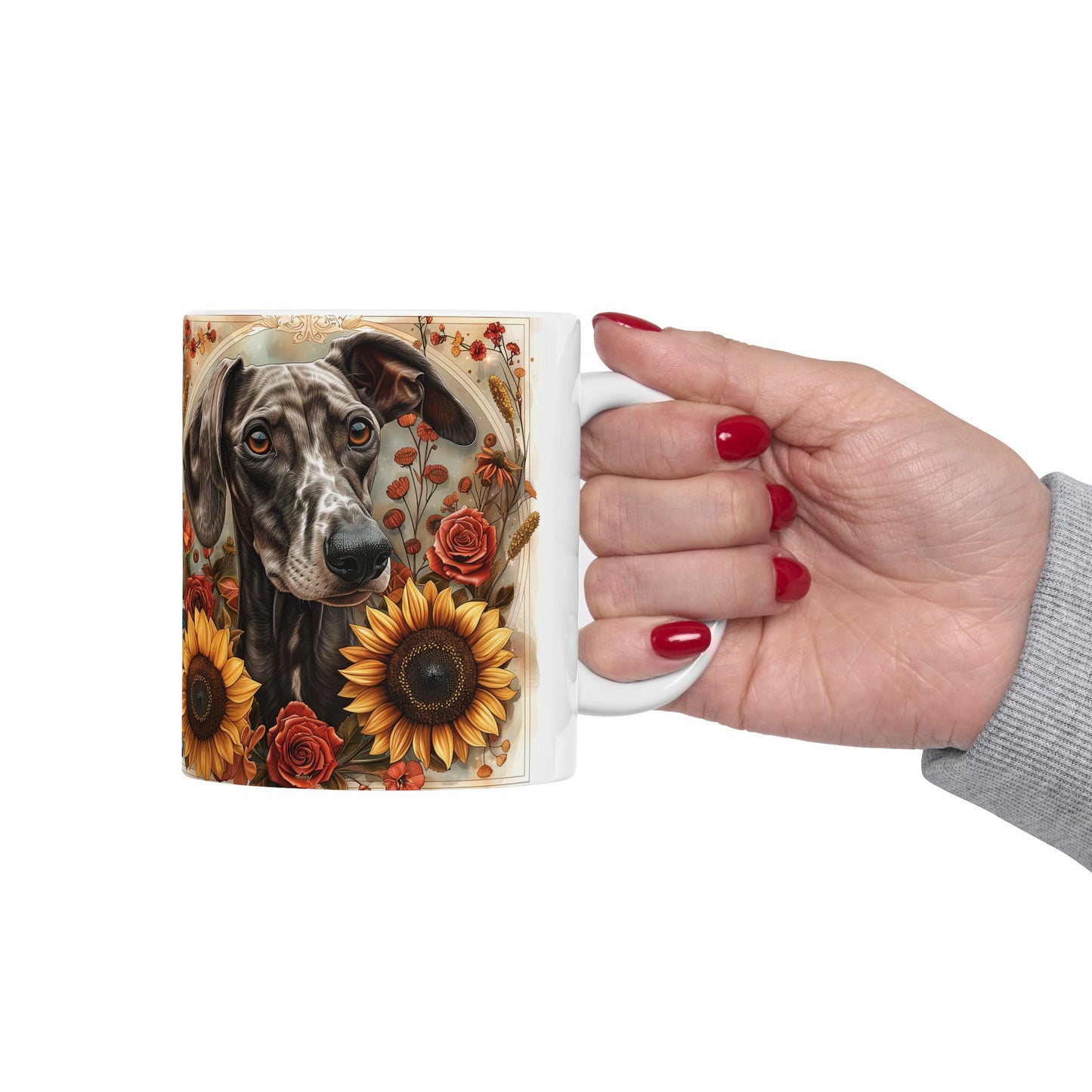 Ceramic Mug, (11oz)