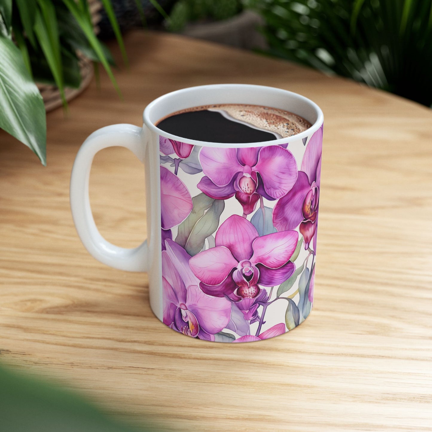 JAFFIRMATIONS, Custom ceramic11oz designer coffee and tea cups