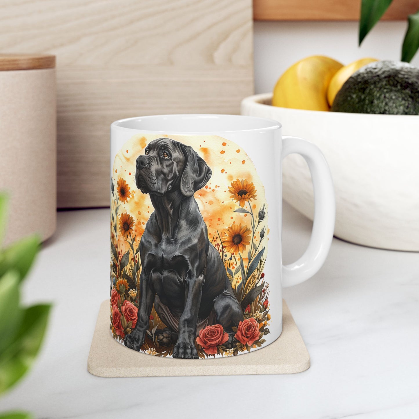 Ceramic Mug, (11oz)