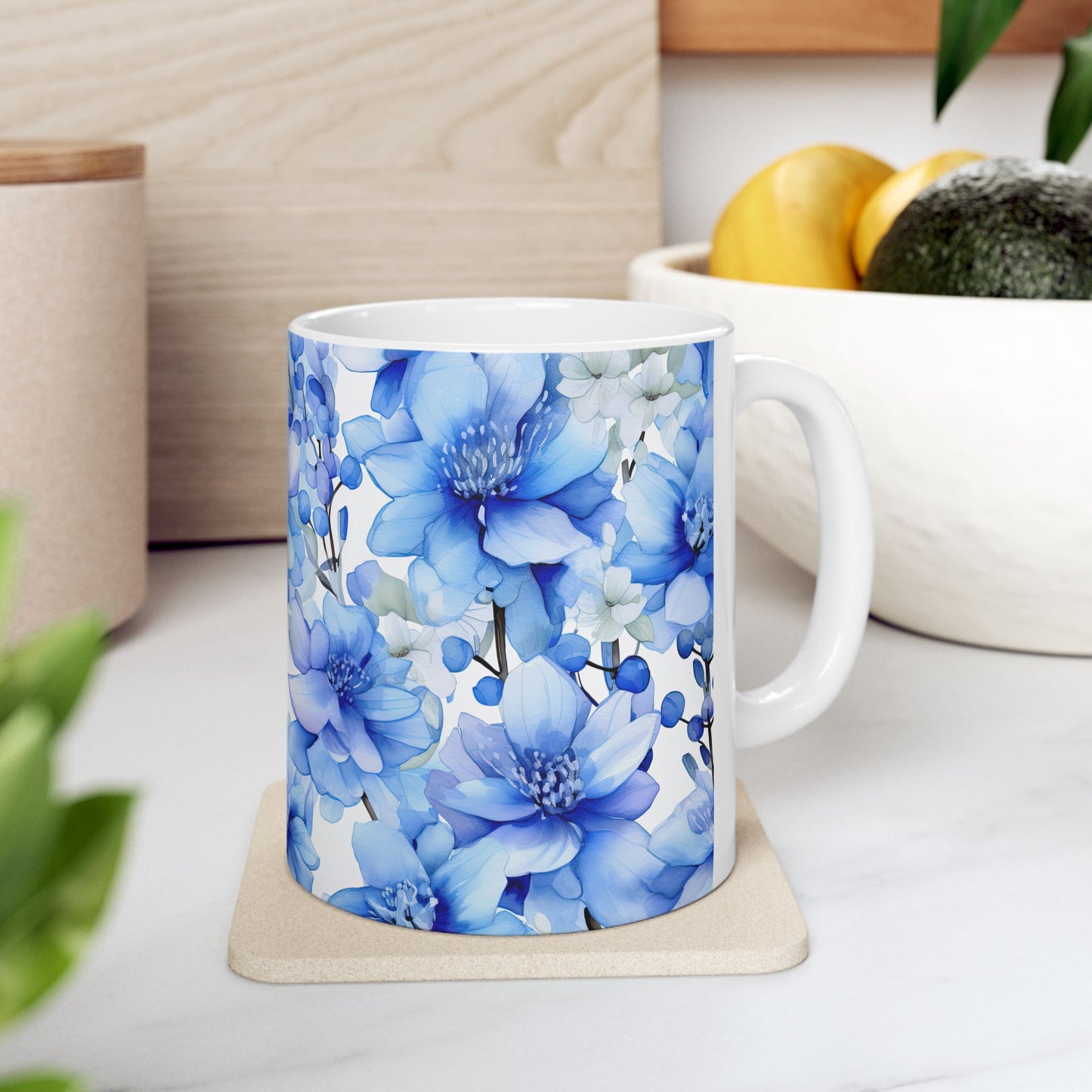 JAFFIRMATIONS, Custom ceramic11oz designer coffee and tea cups