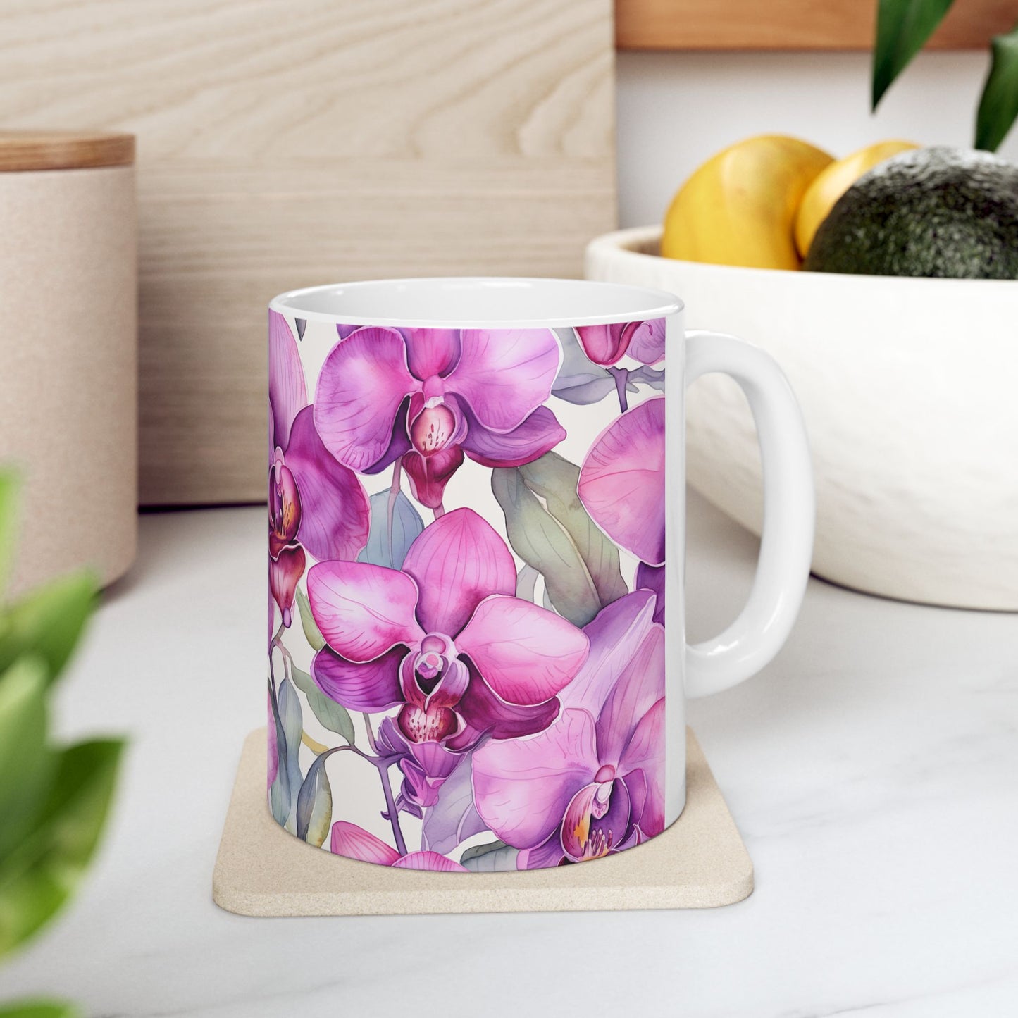 JAFFIRMATIONS, Custom ceramic11oz designer coffee and tea cups