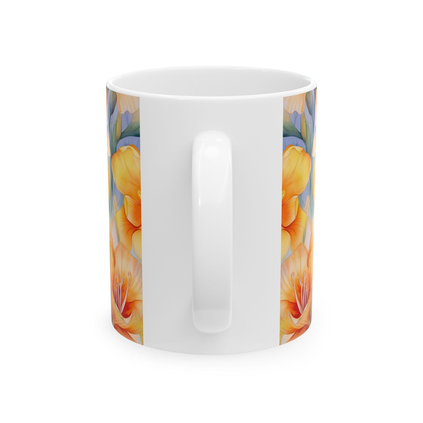 JAFFIRMATIONS, Custom ceramic11oz designer coffee and tea cups