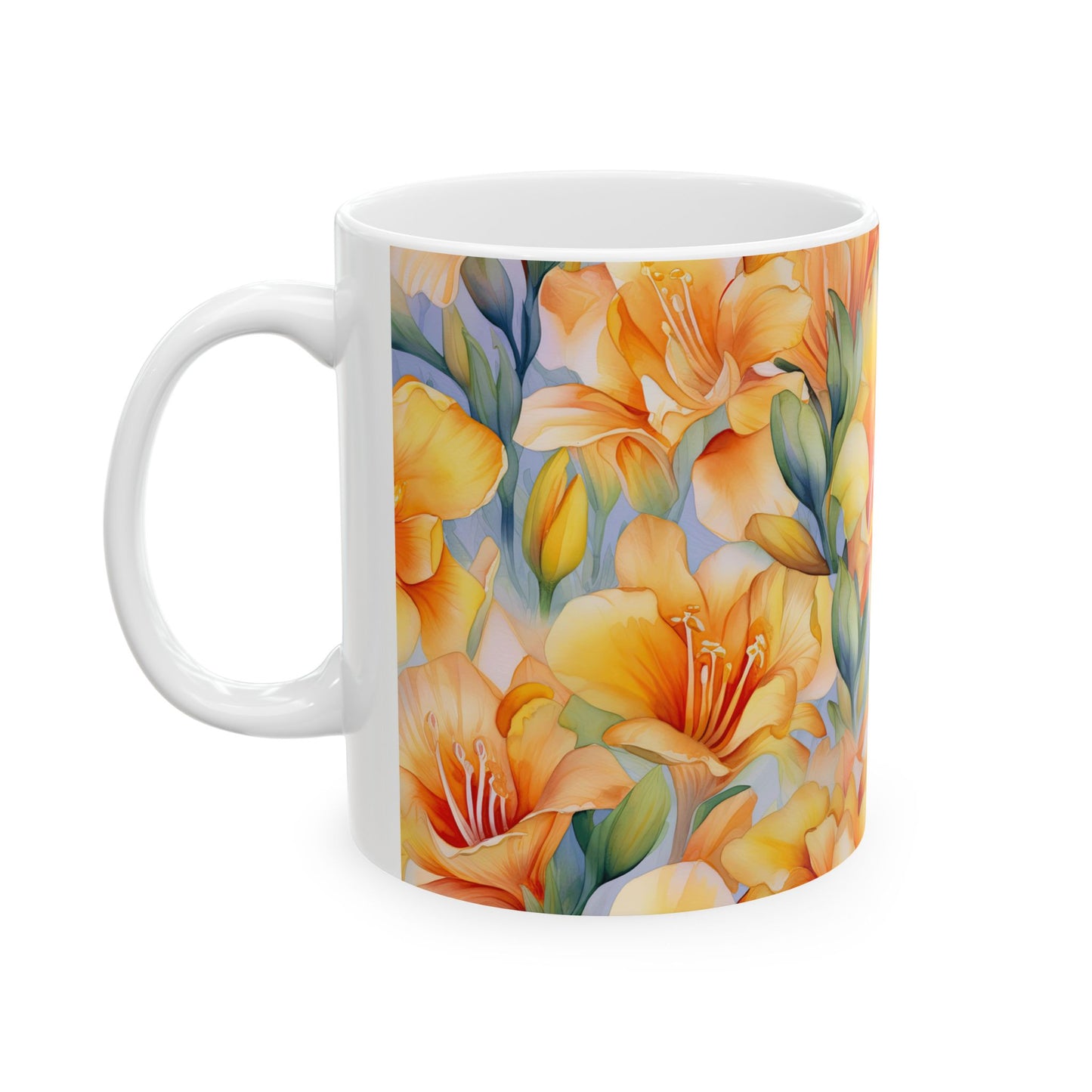 JAFFIRMATIONS, Custom ceramic11oz designer coffee and tea cups