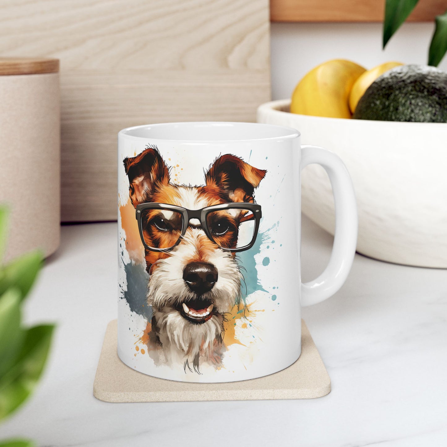 Ceramic Mug, (11oz,)